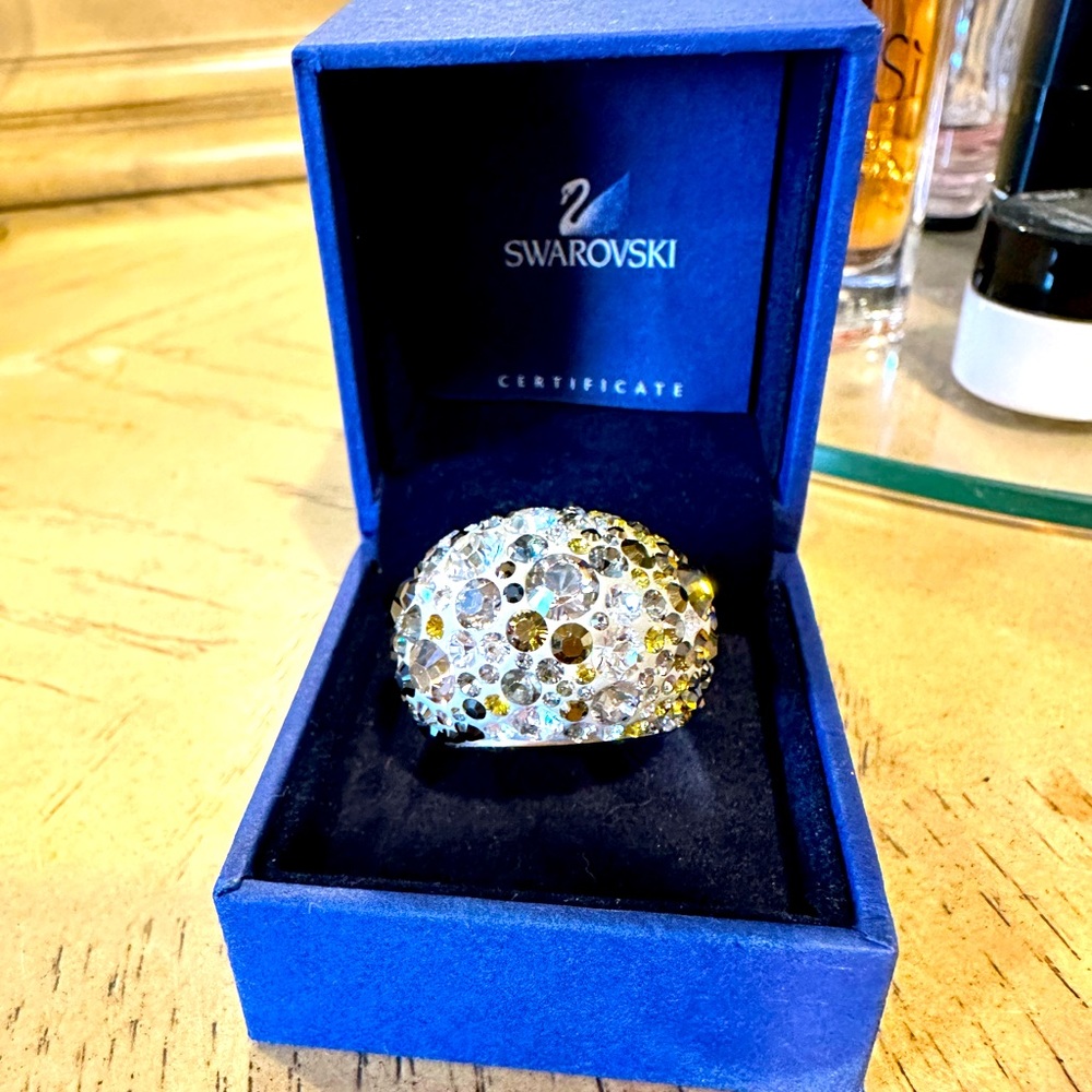 Swarovski cocktail ring